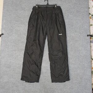 Ski Gear Snow Pants Womens M‎ Black Insulated Winter Outdoor Sport
